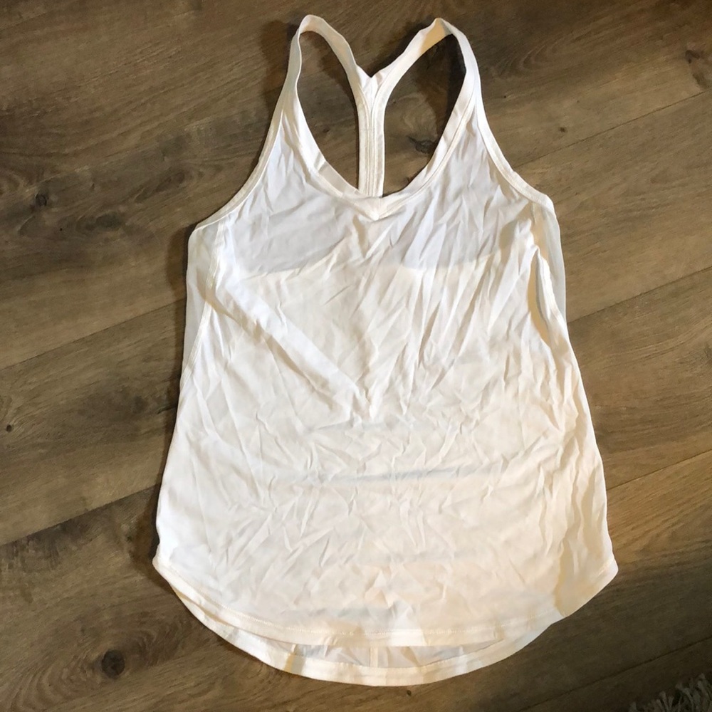 Lululemon White tank